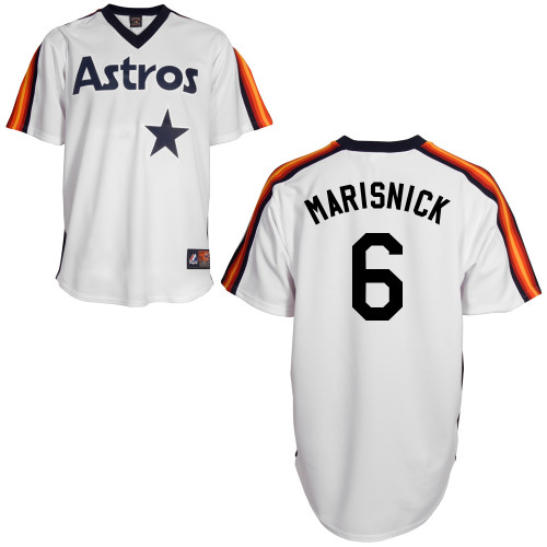 Jake Marisnick #6 Youth Baseball Jersey-Houston Astros Authentic Home Alumni Association MLB Jersey